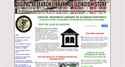 Desktop Screenshot of livinghistoryofillinois.com